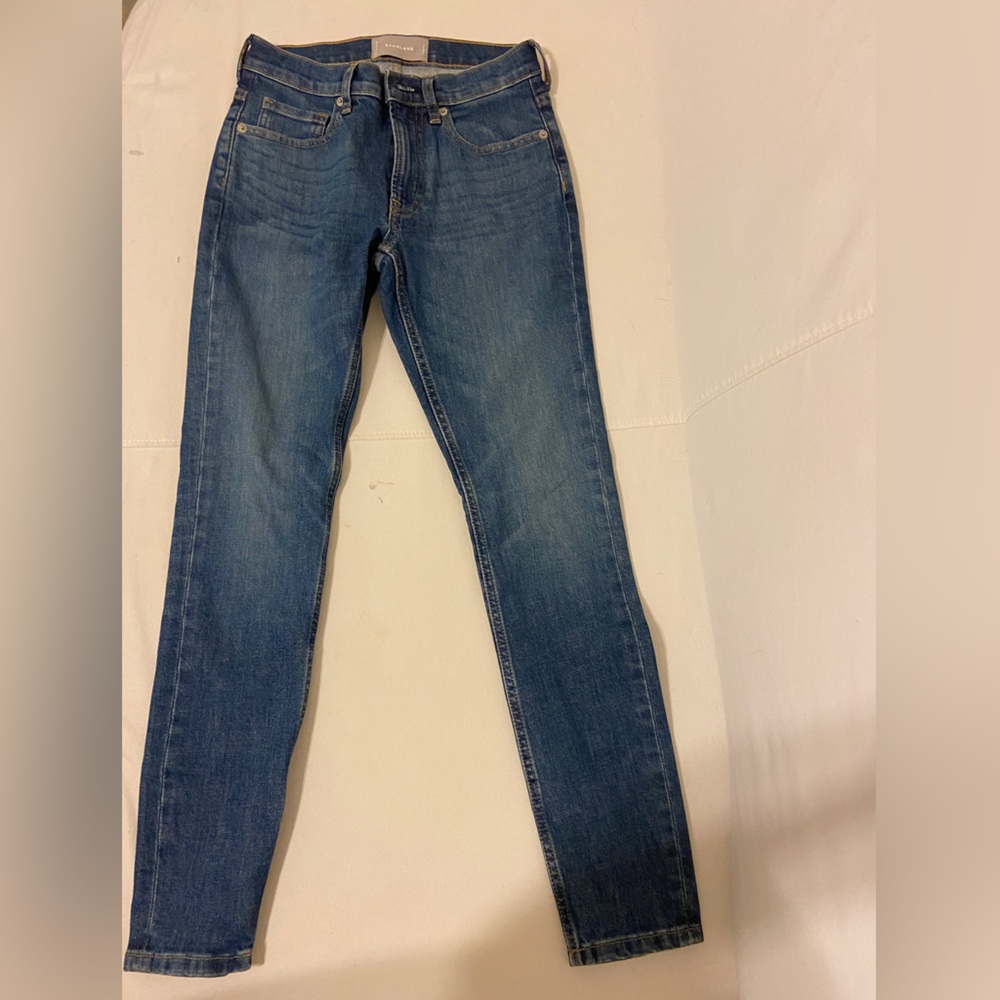 everlane Medium Wash Skinny Jean